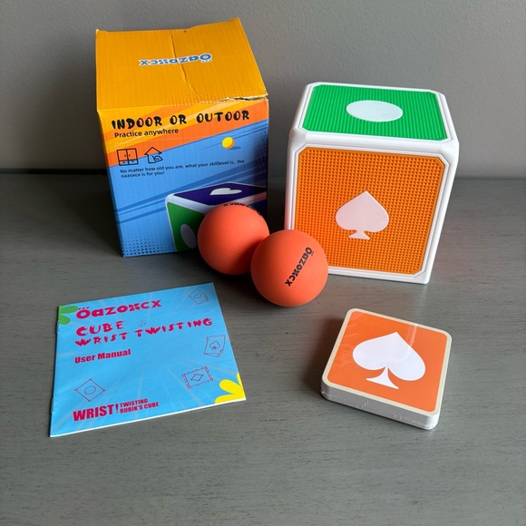 Oazoxcx Other - Oazoxcx Ball Bouncing Skill Game Teen Indoor Outdoor Wrist Twisting Game NEW